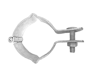 B: Metal round clamp
